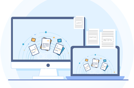 Unterstützung aller wichtigen Dateisysteme